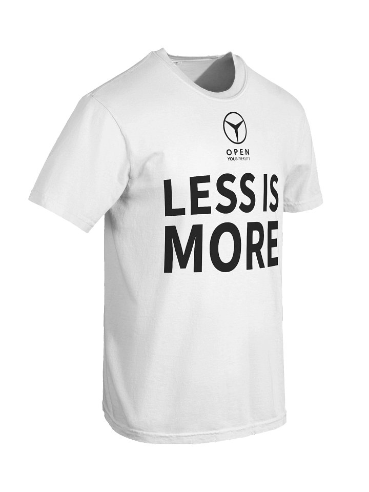 LESS IS MORE - White Version product image (2)