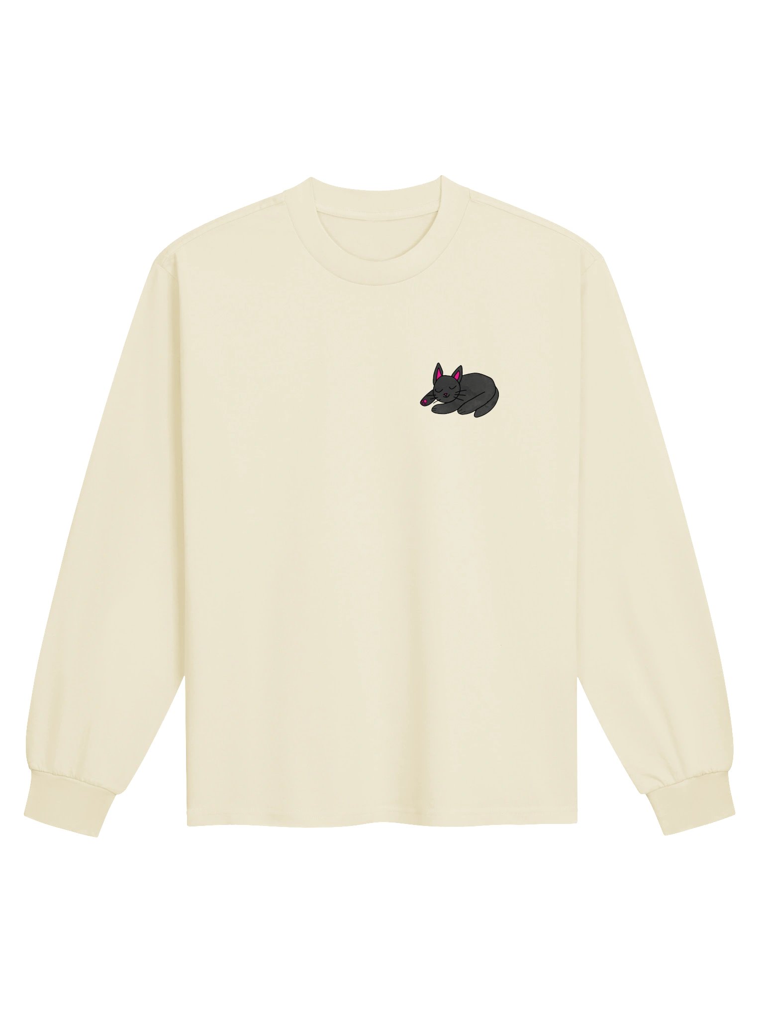 Sleepy BlackCat Minimalist Tee product image (2)