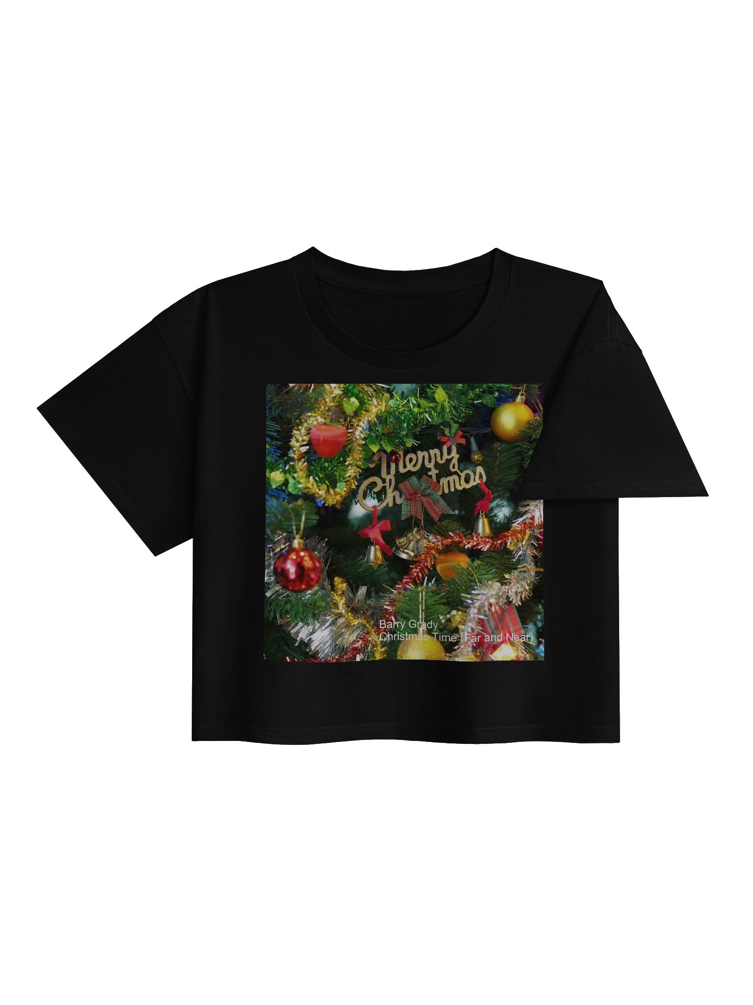 'Christmas Time (Far and Near)' Women's Crop Top product image (4)