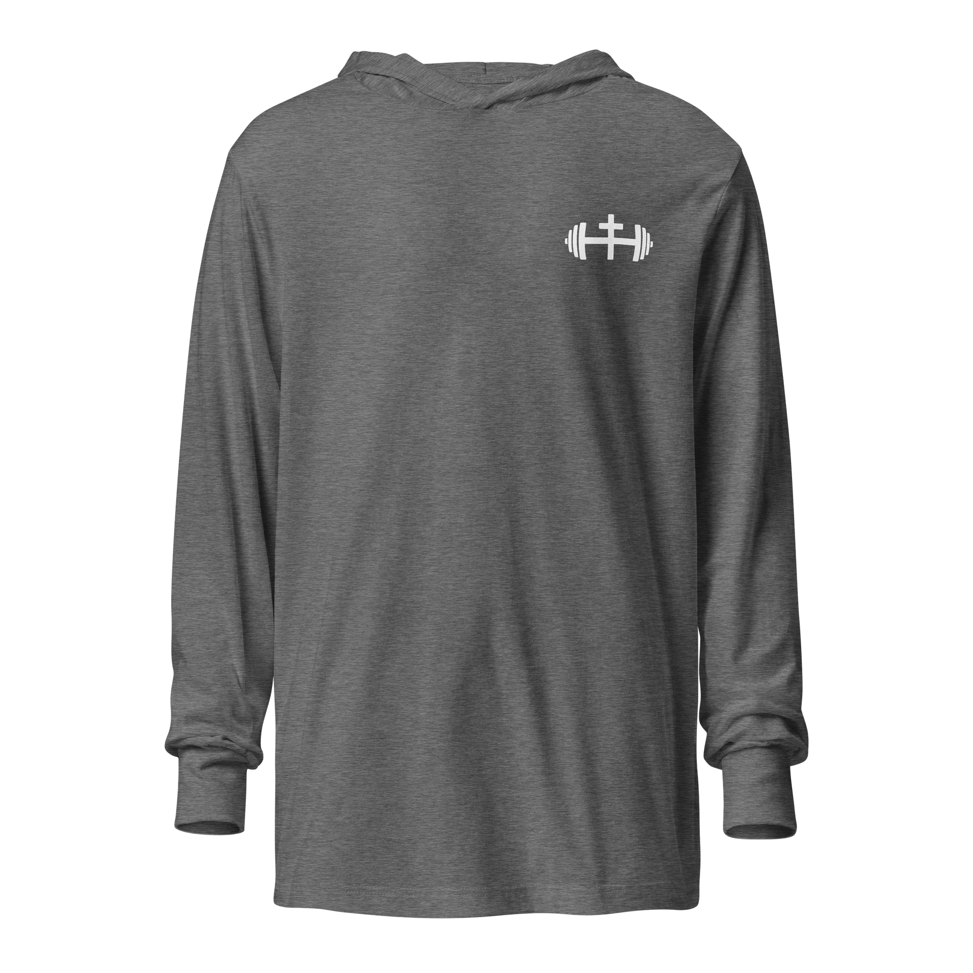 His House Unisex Hooded Long Sleeve Tee by His House
