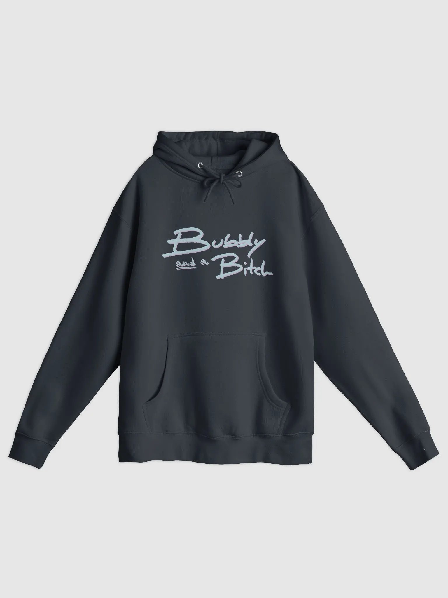 Bubbly and a B*tch Bubbly and a B*tch (cotton candy shadow design) printed premium pullover hoodie product image (7)
