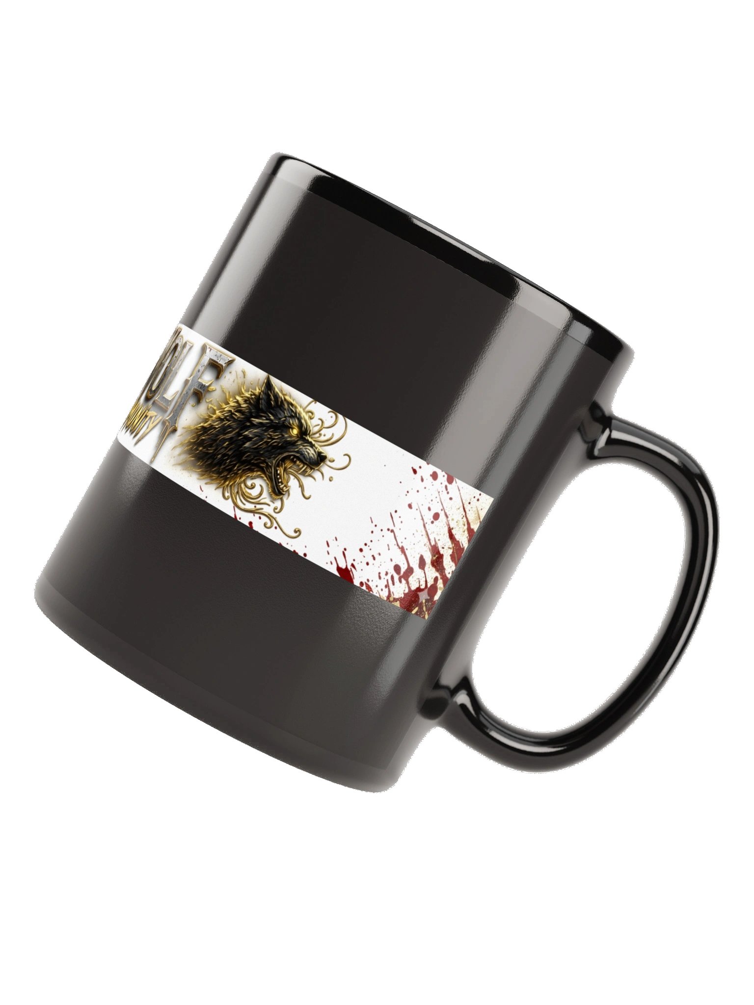 BloodWolf Gaming Community Glossy Mug product image (12)