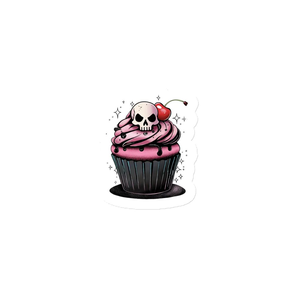Deadly Desserts Die-Cut Magnet product image (1)