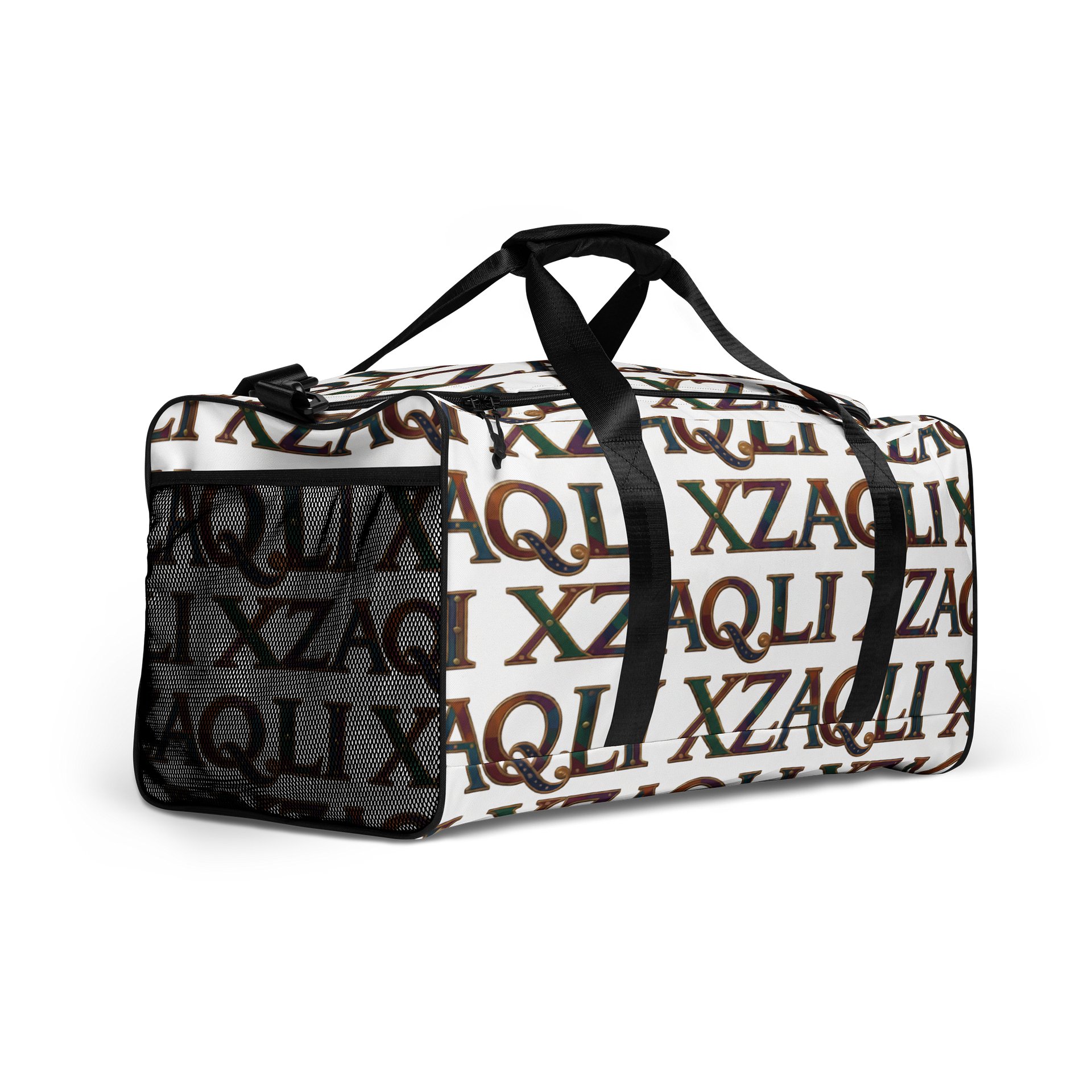 XZAQLI Ivory Monogram Duffle Bag product image (3)