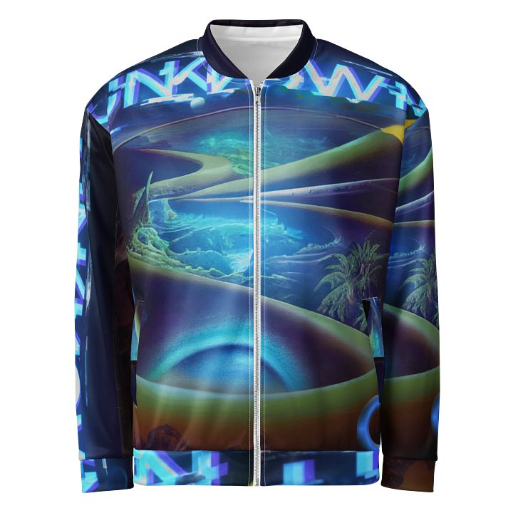 🌀 UNKNOWN All-Over Bomber Jacket product image (2)