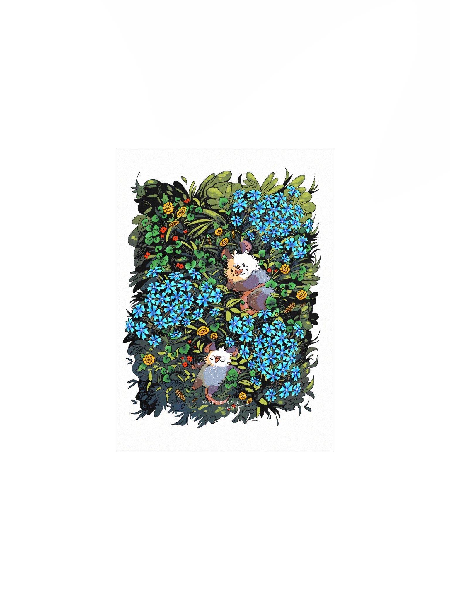 Flowerbed Print product image (1)
