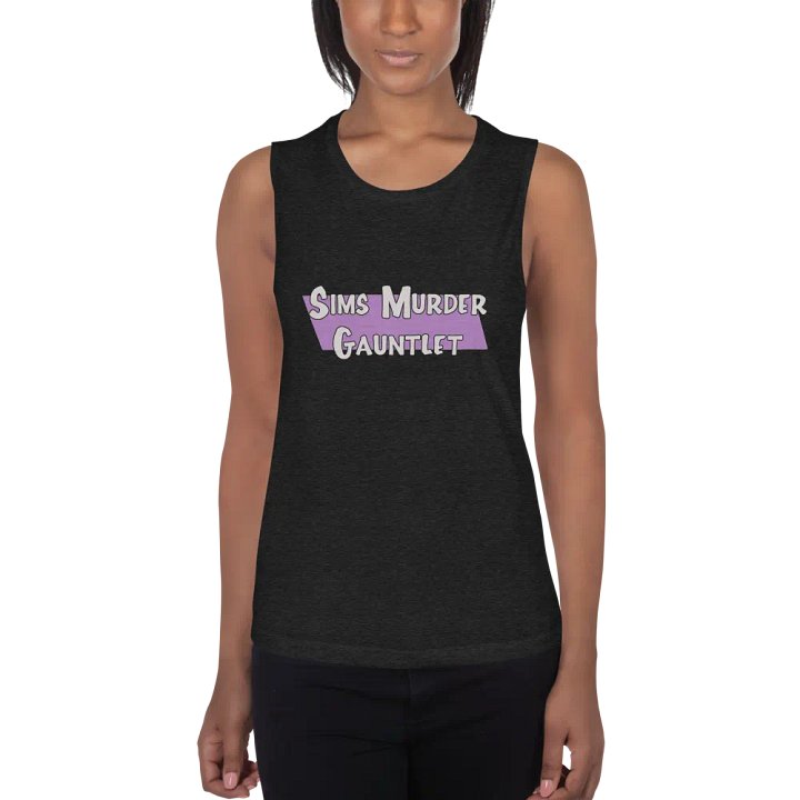 Retro Gauntlet Graphic Muscle Tank product image (2)