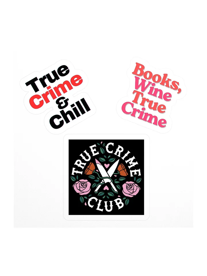 True Crime Sticker Set product image (1)