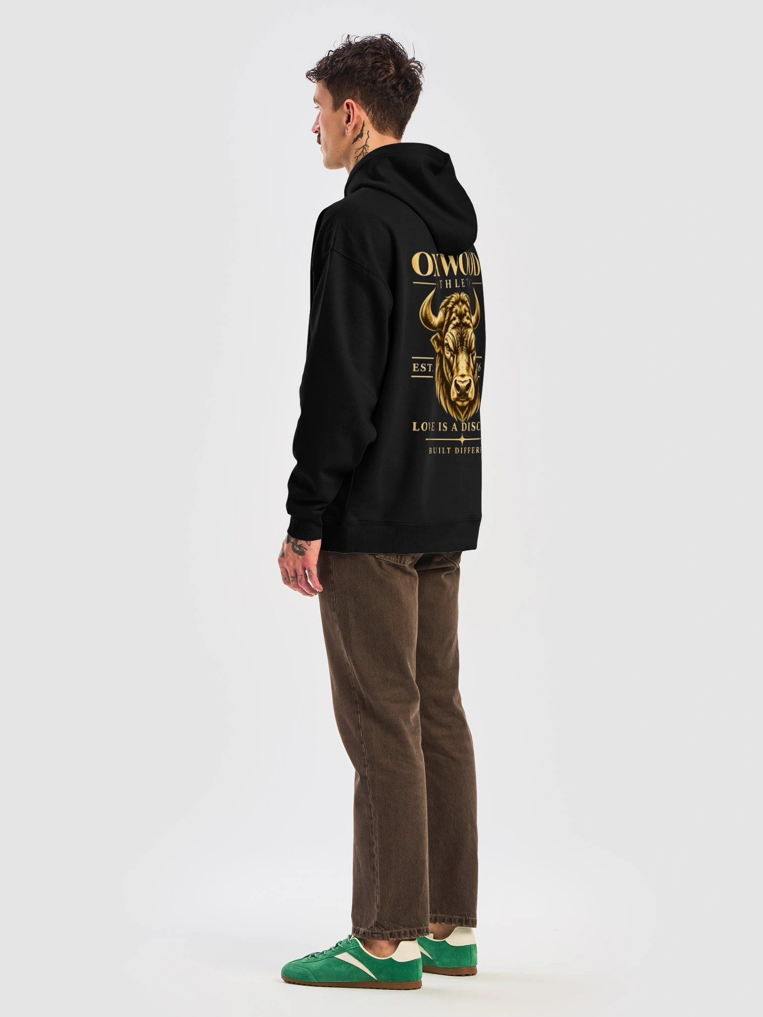 OXWOOD Athletic “Built Different” Heavyweight Hoodie product image (5)