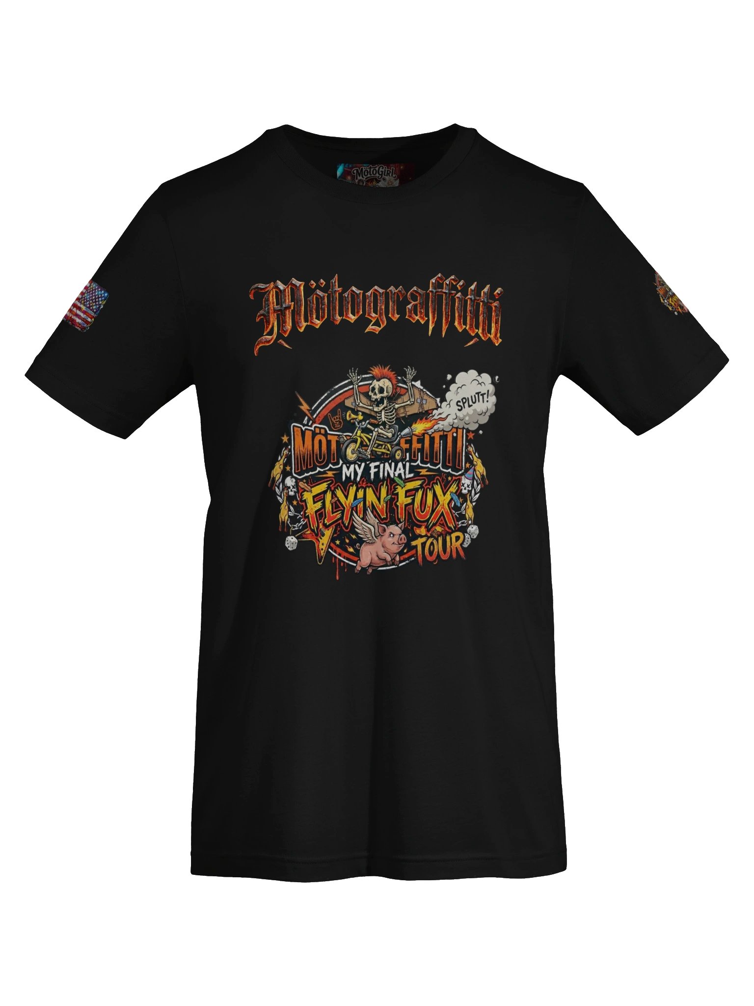 MötoGraffitti Final Flyin Fux Tour T-Shirt product image (5)