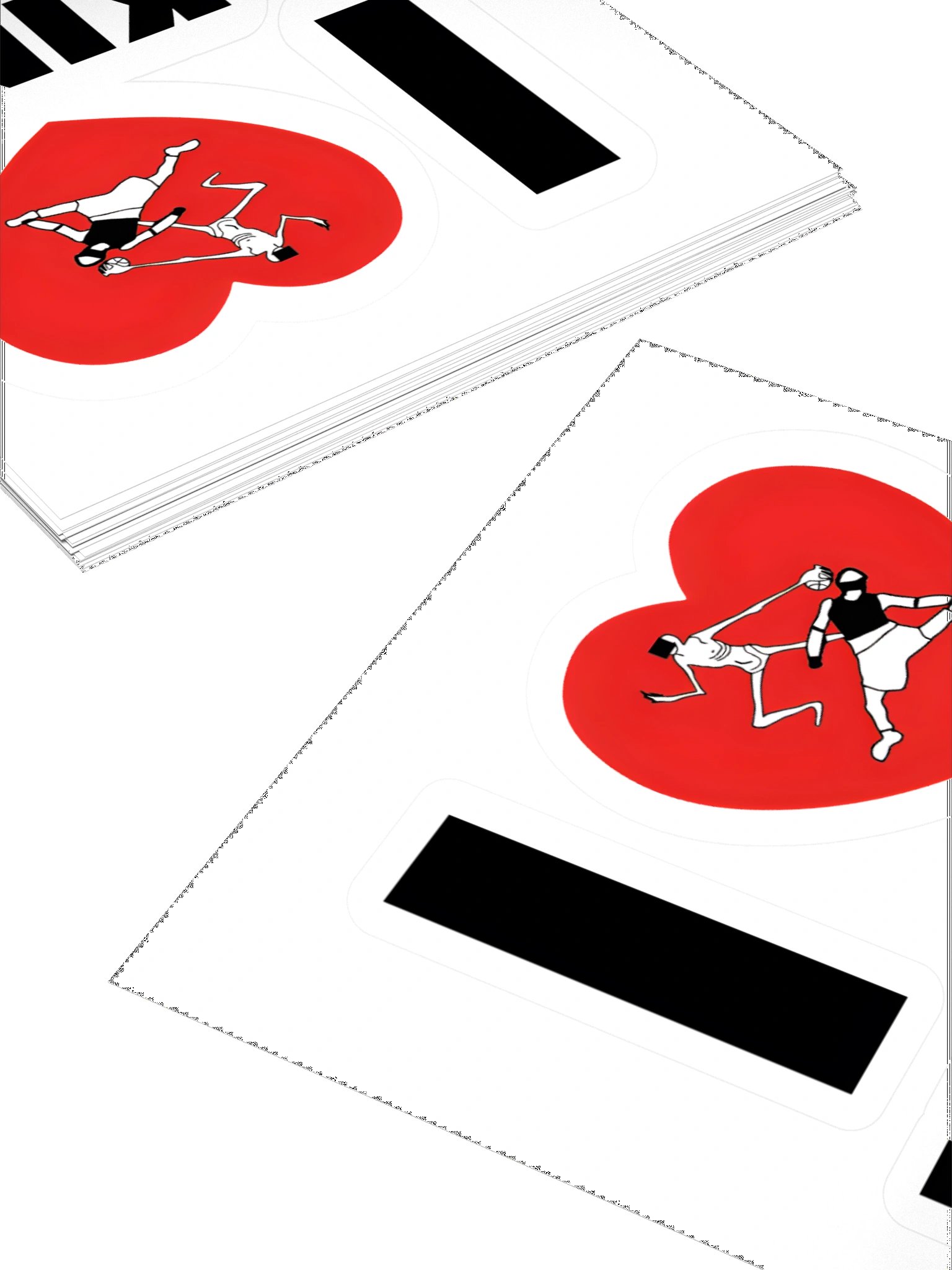 I <3 Juking Sticker product image (4)