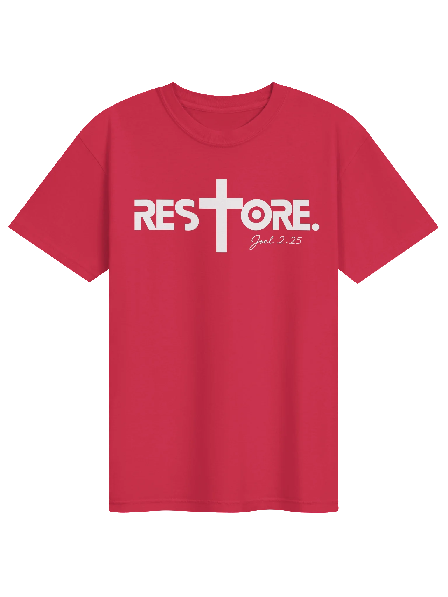 RESTORE™ Cross T-Shirt | Christian Faith Graphic Tee | Inspirational Streetwear product image (49)