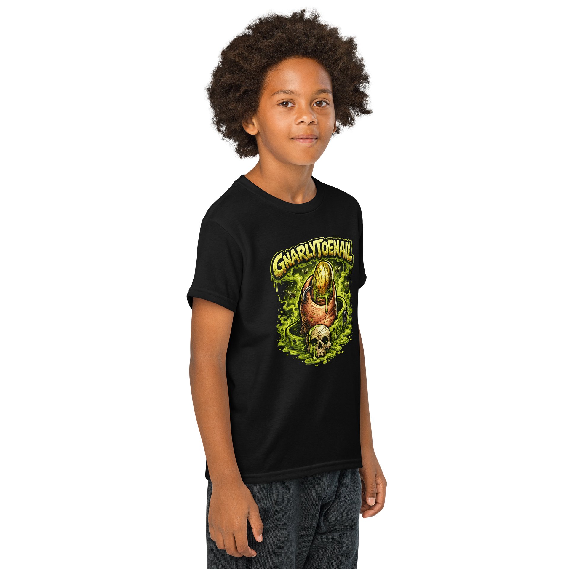 GnarlyToenail Horror Youth Sports Tee product image (4)