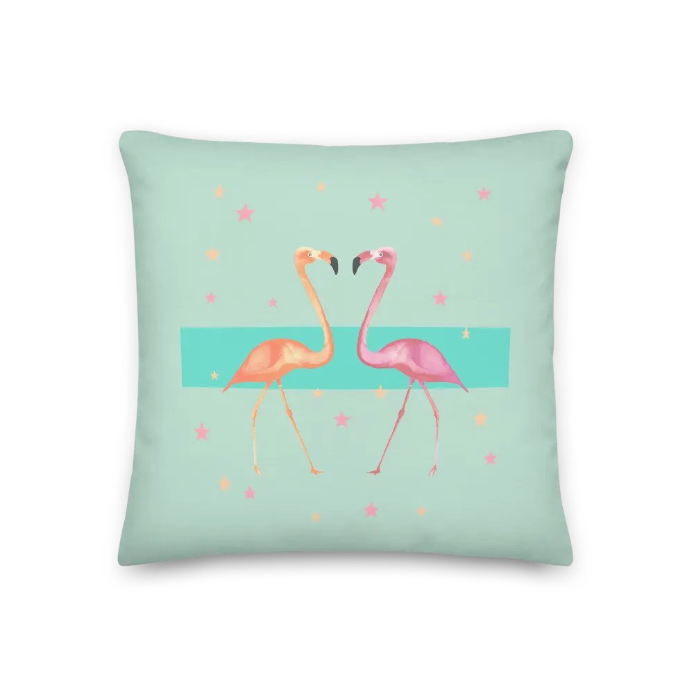 Flamboyant Flamingos Premium Pillow product image (5)