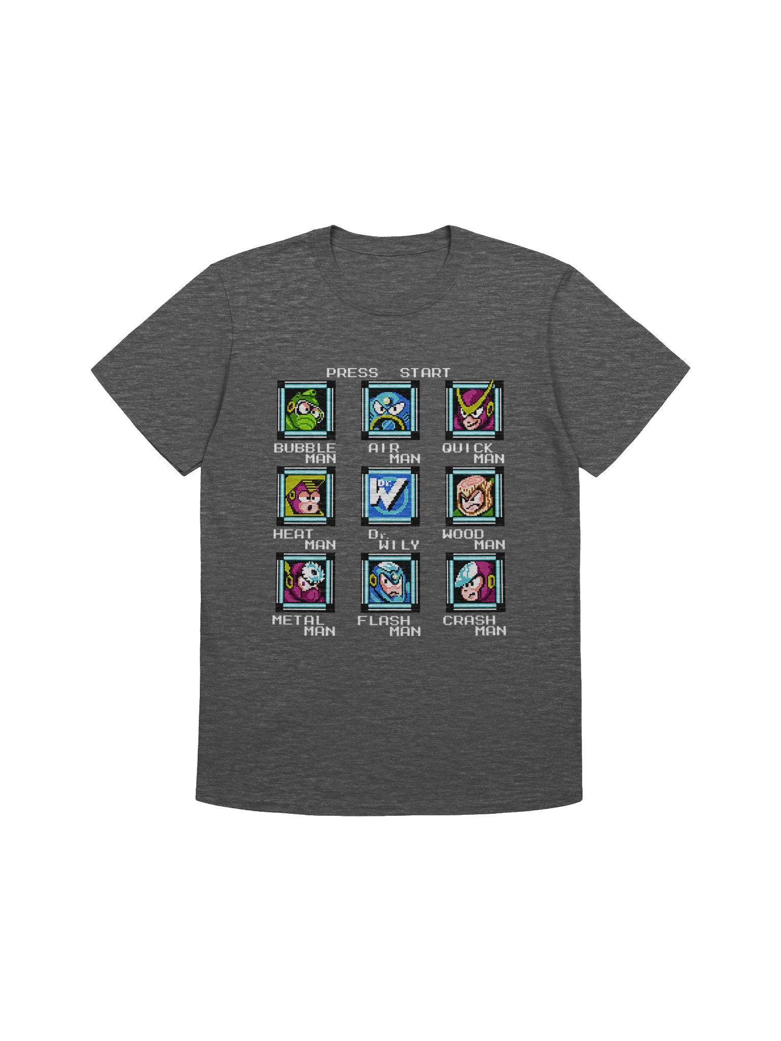 Mega Man 2 Stage Select Shirt product image (1)