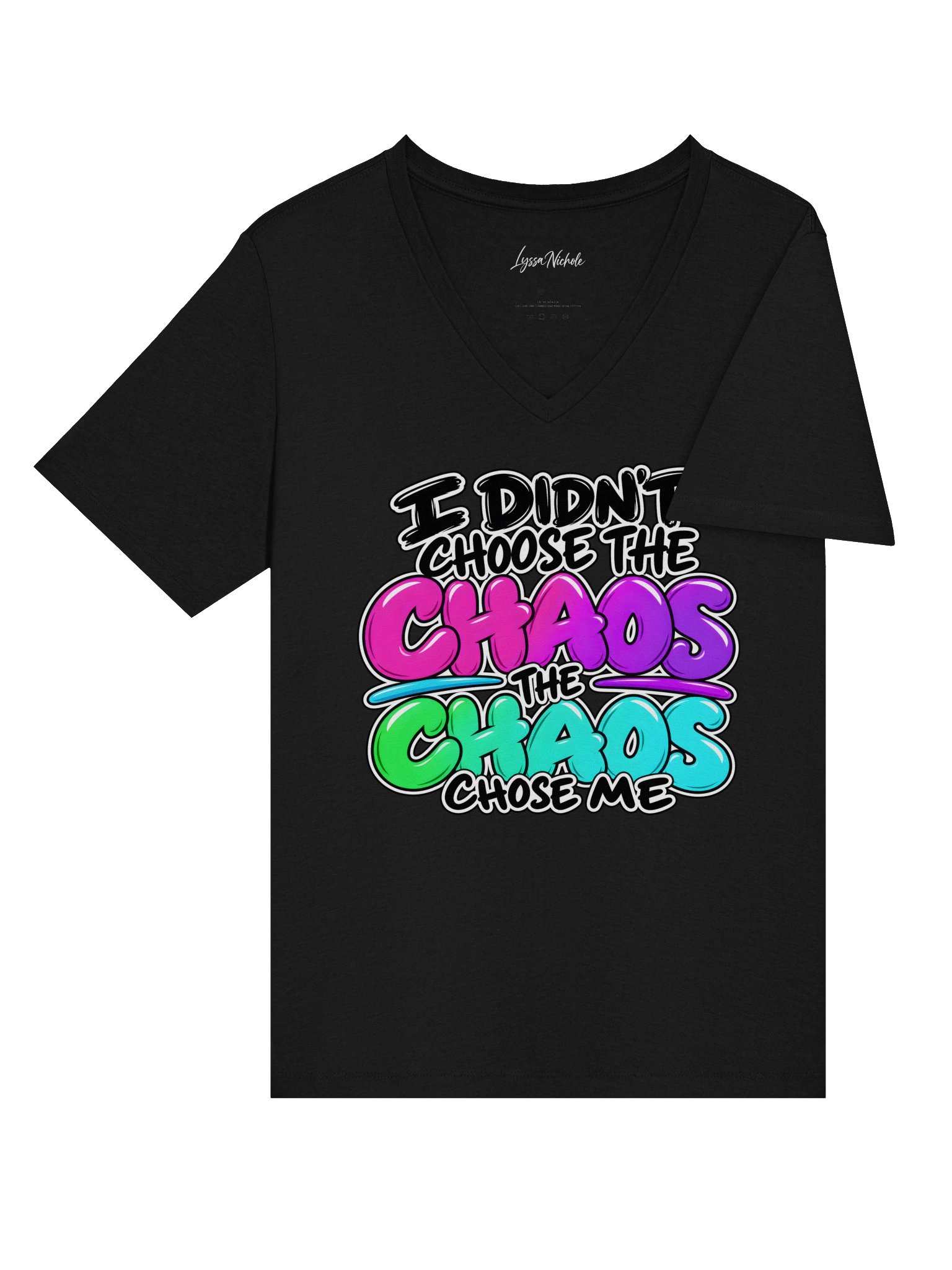 I Didn’t Choose the Chaos V-Neck Tee product image (7)