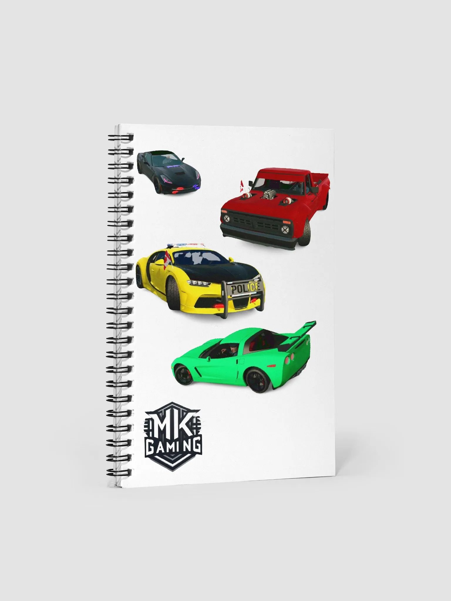Gamer's Ride Spiral Notebook product image (1)