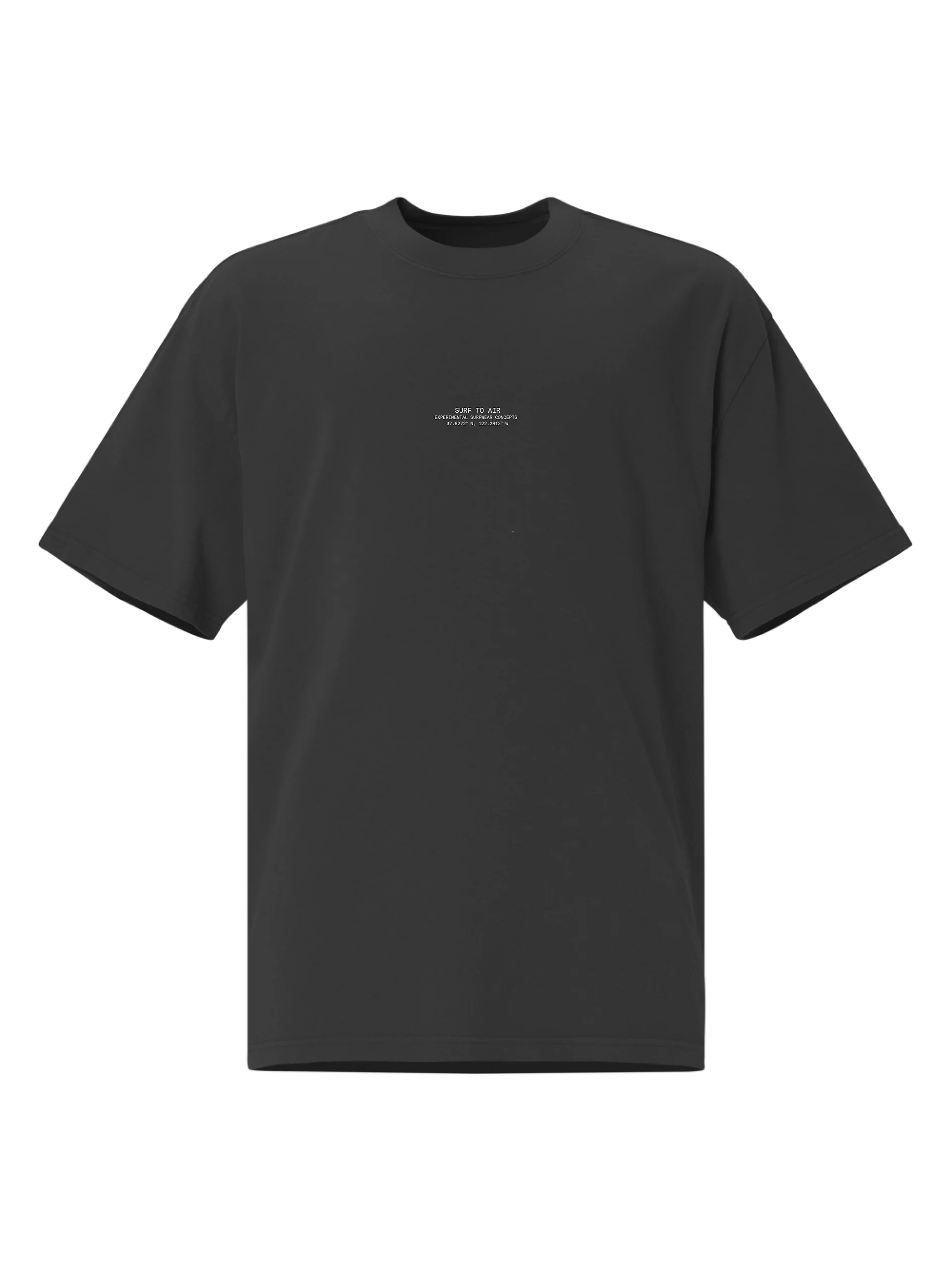 Ascend | Oversized Tee (Faded Black) product image (2)