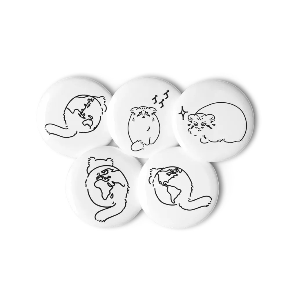Manul Pin Set 1 product image (11)