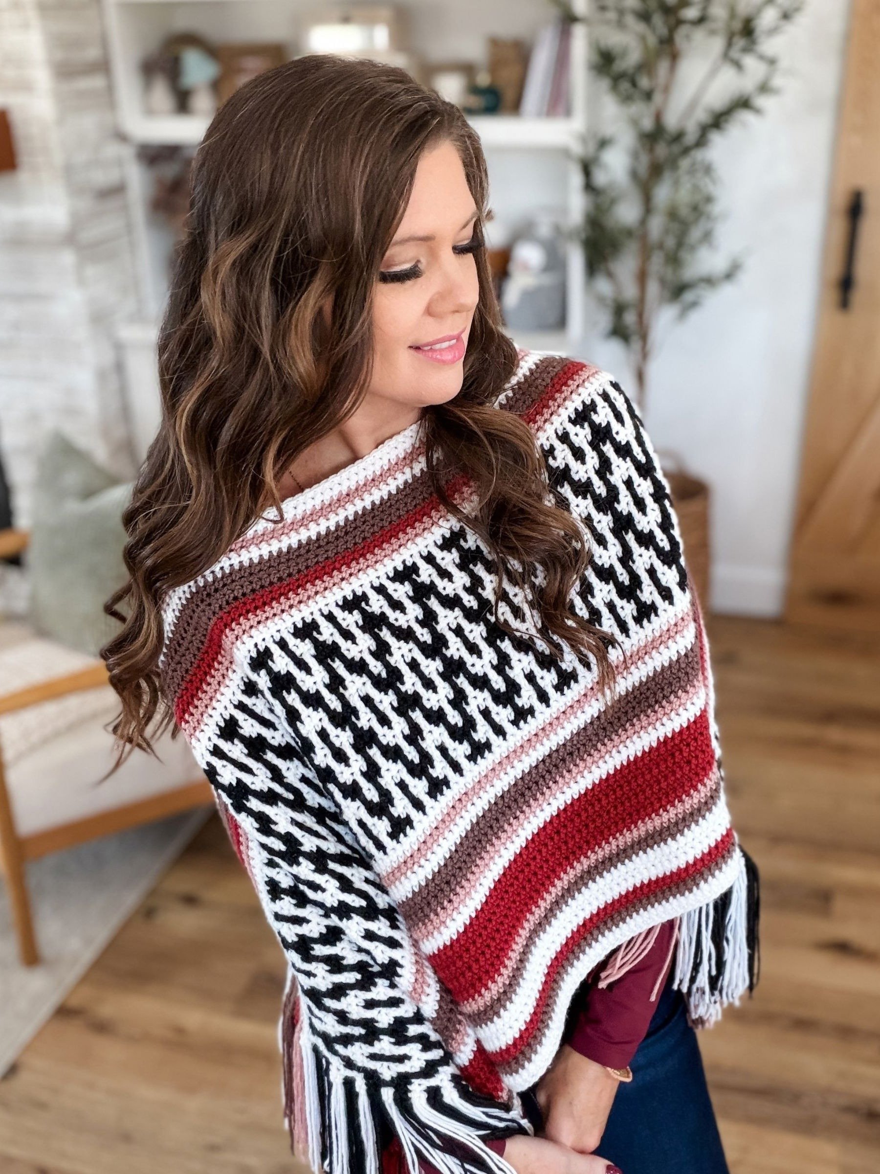 Painted Desert Poncho Crochet Pattern product image (8)