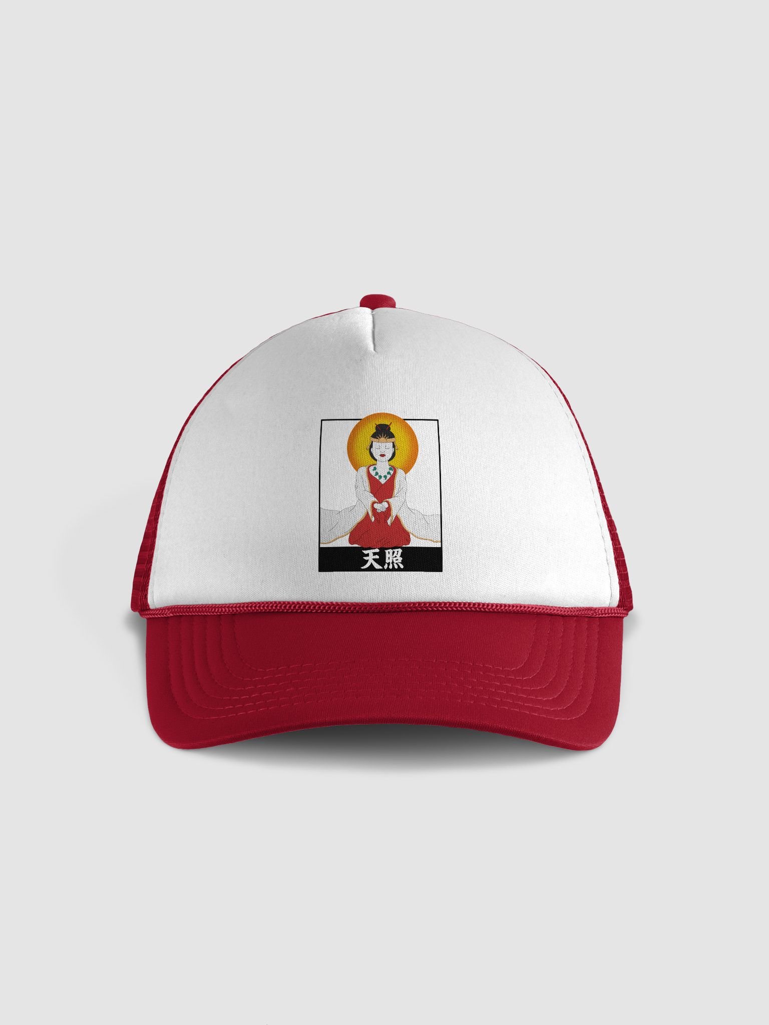 Amaterasu (black frame) - Trucker Hat product image (1)