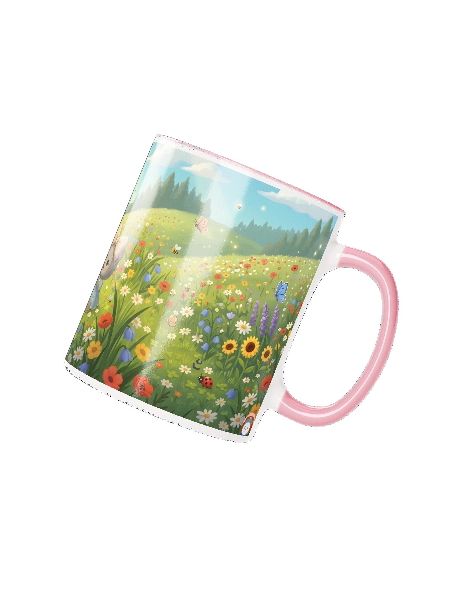 Šalica - Pčelica Dina i Lutkica Lina - Vesela livada🐝🌷 product image (32)