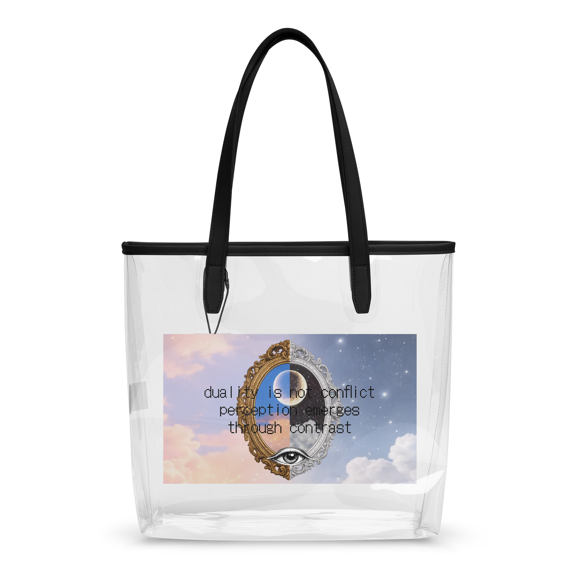 Parallel Clear Large Tote Bag product image (2)