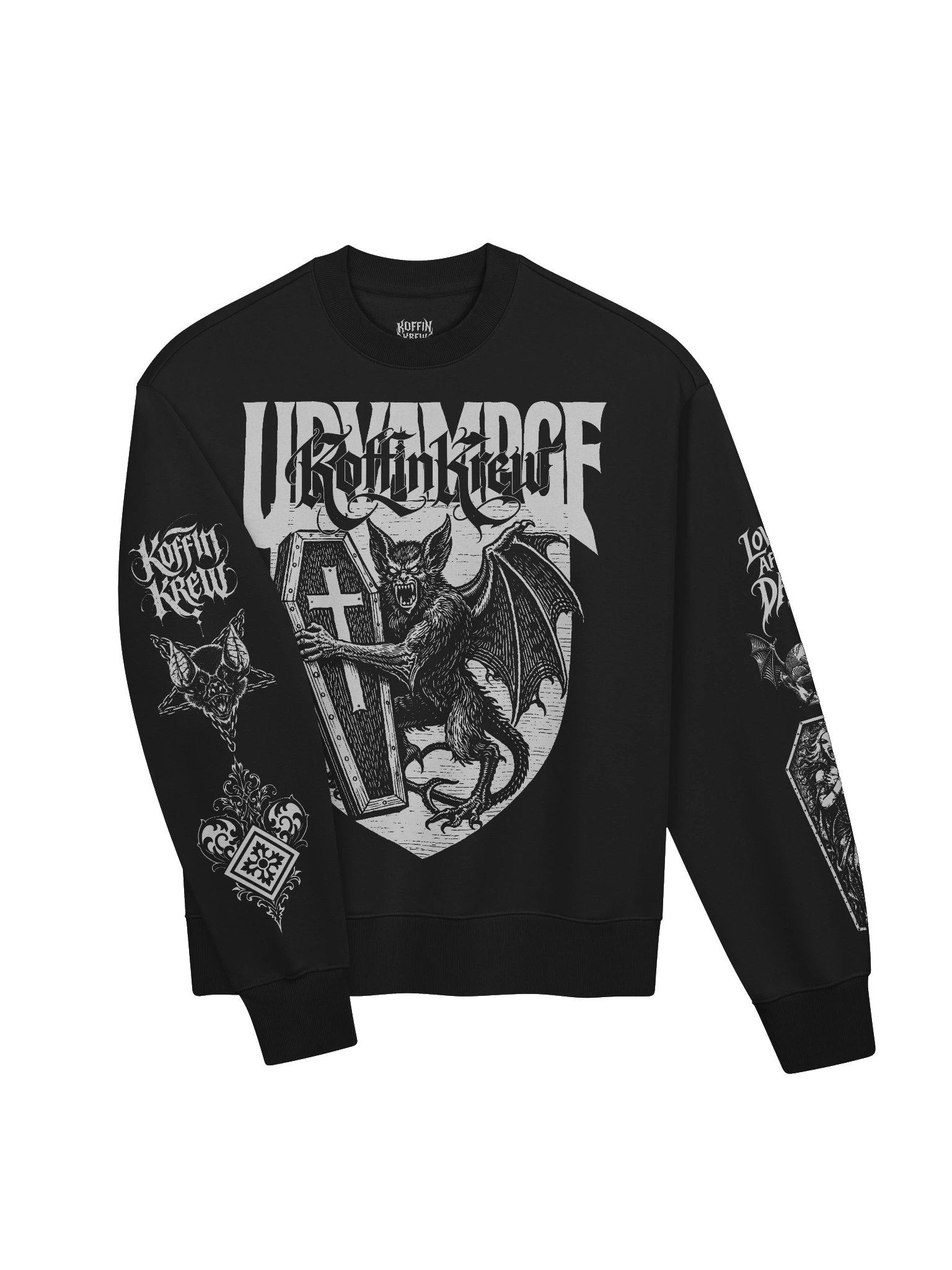 Love Me After Dark Heavy Crewneck Sweatshirt product image (8)