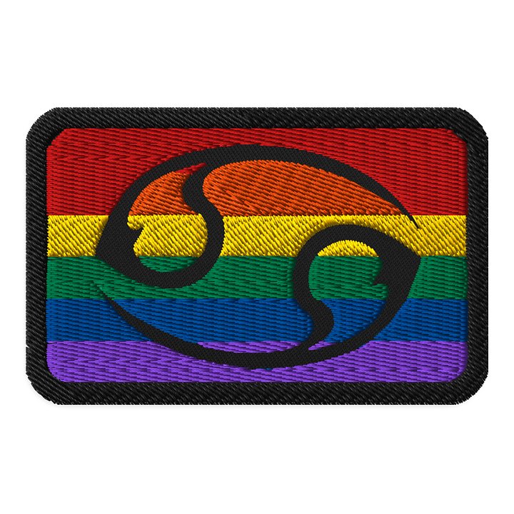 Zodiac Symbols Rainbow Patch - 04 - Cancer product image (1)