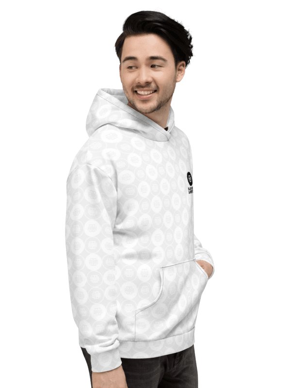 BBB All Over Print White Hoodie product image (9)
