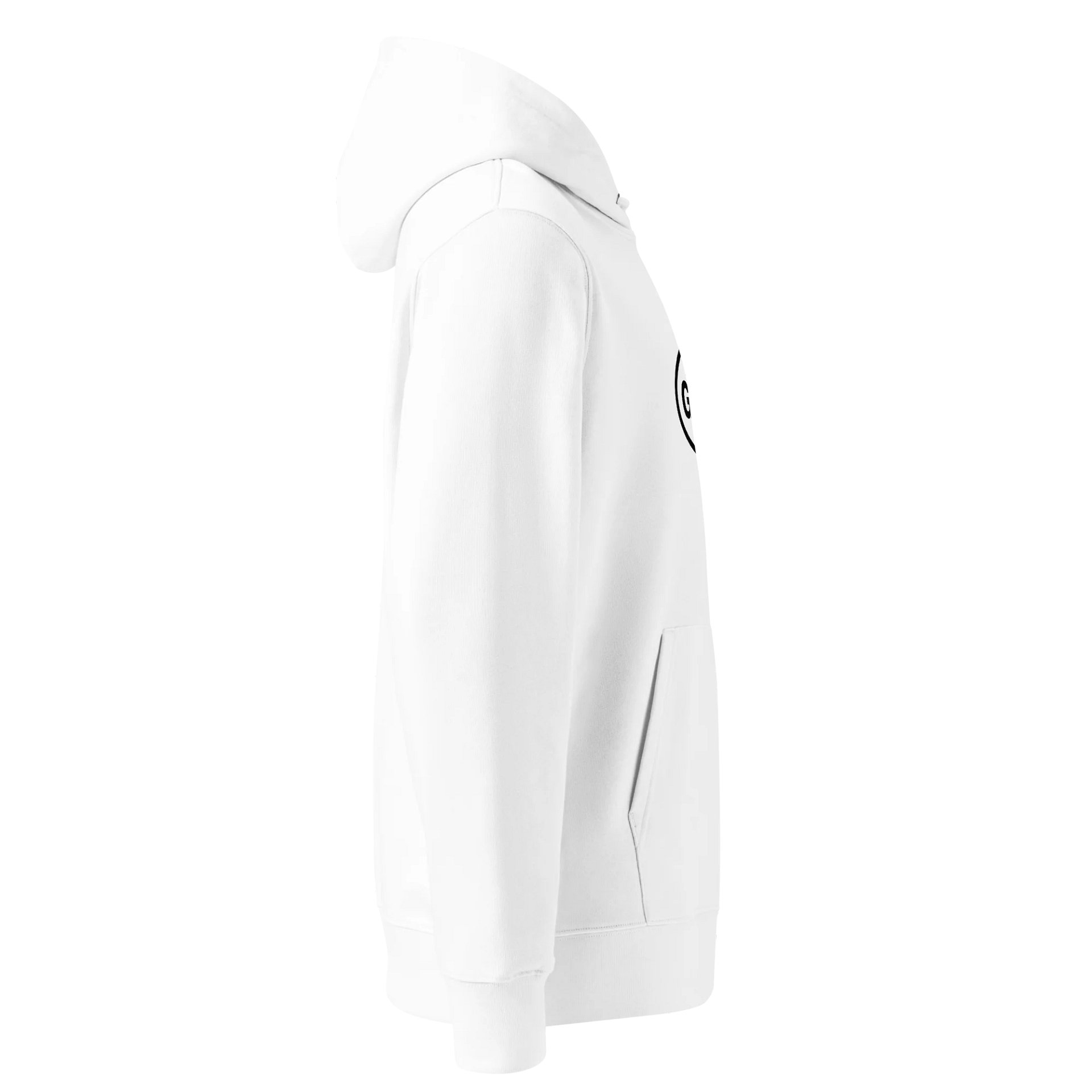 #GBMT Classic Logo Hoodie (White Edition) product image (4)