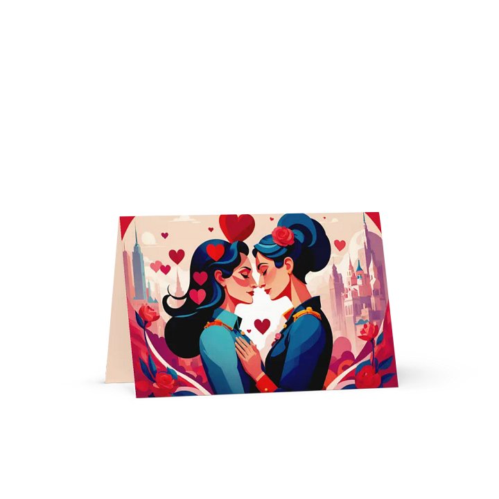 Lesbe Valentines, Beautifully Us Card product image (4)