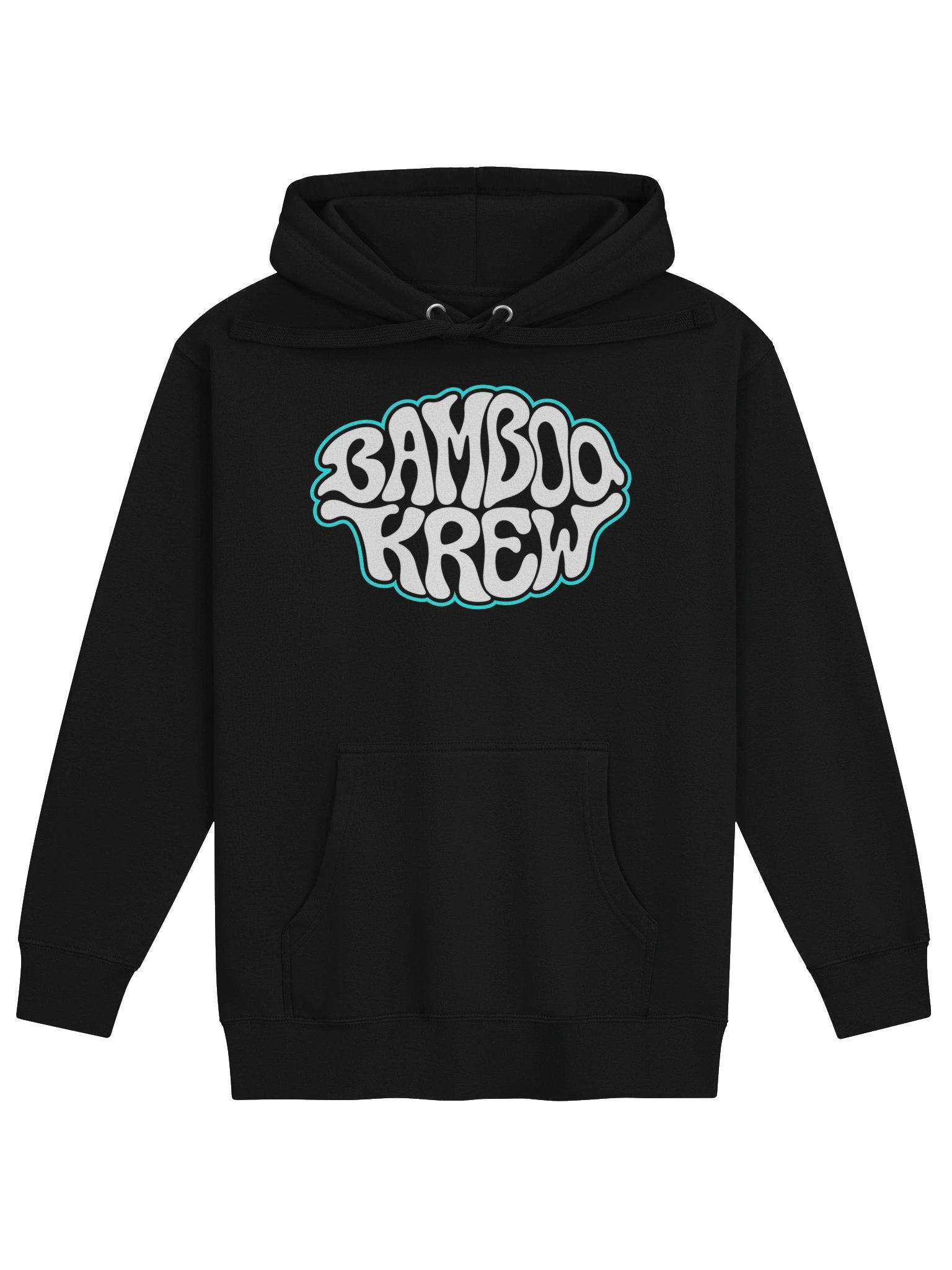 Bamboo Krew Bubble Letter Pull Over Hoodie product image (6)