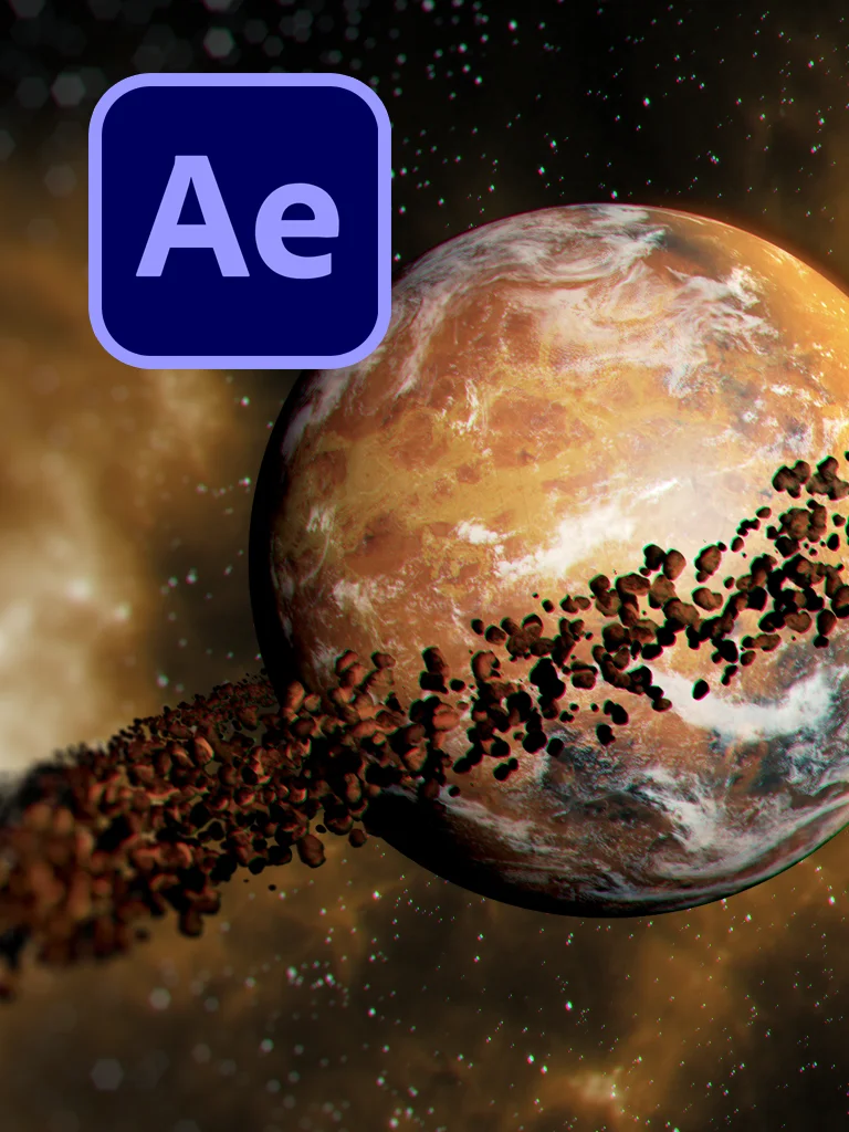 Create Realistic Planetary Rings in After Effects - full project product image (1)