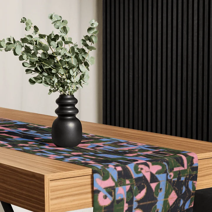 opposite dimples in the bored mind of the squid table runner product image (1)
