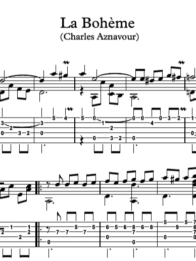 La Boheme by Charles Aznavour product image (2)