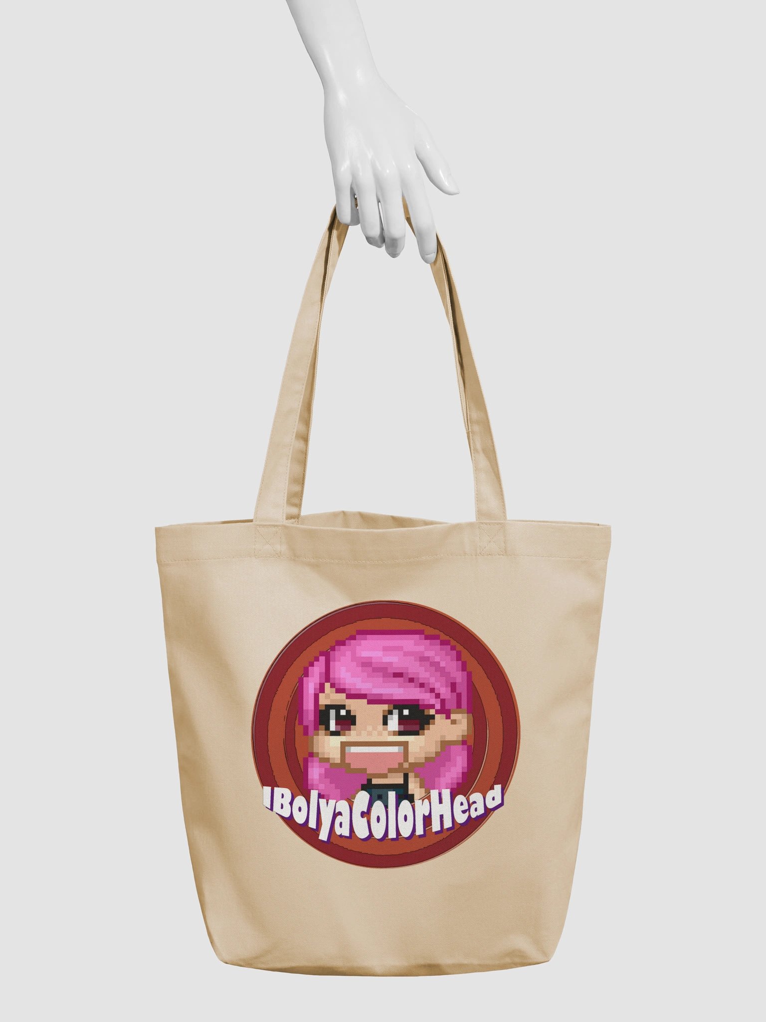 IbolyaColorHead Logo Tote Bag product image (3)