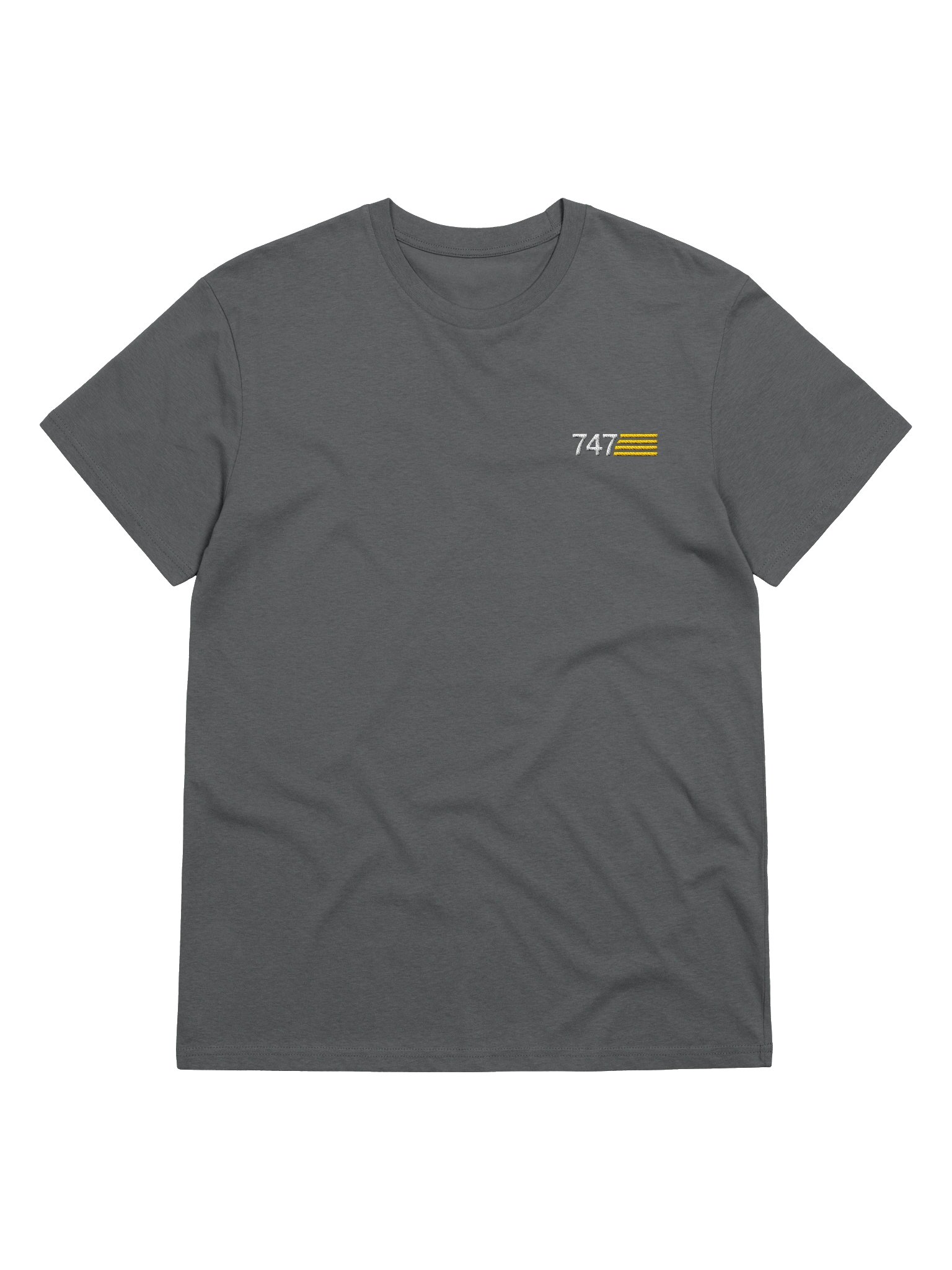 Boeing 747 Classic Embroidered Classic T-Shirt product image (17)