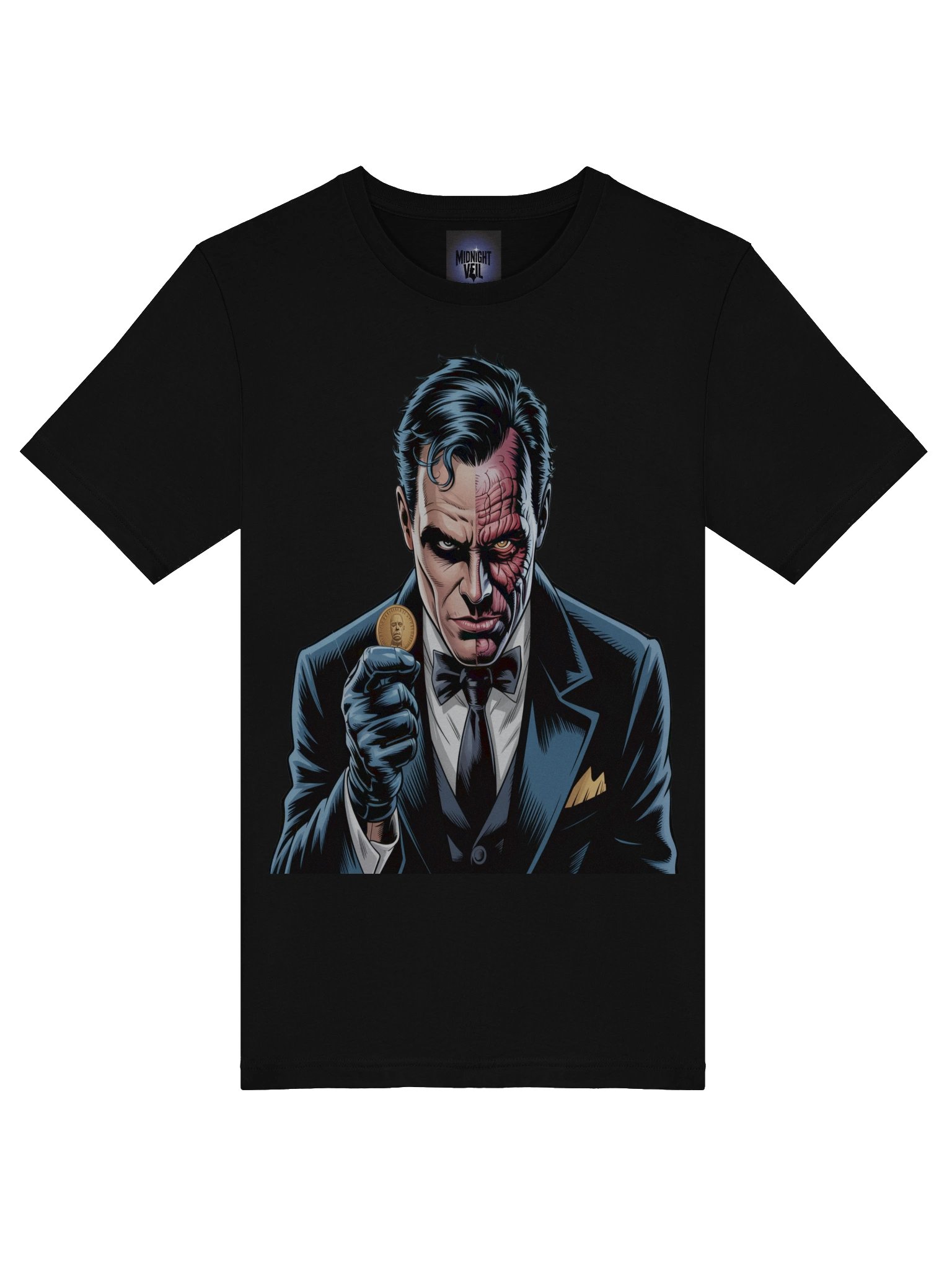 Two-Face Coin of Reckoning Supersoft T-Shirt product image (7)