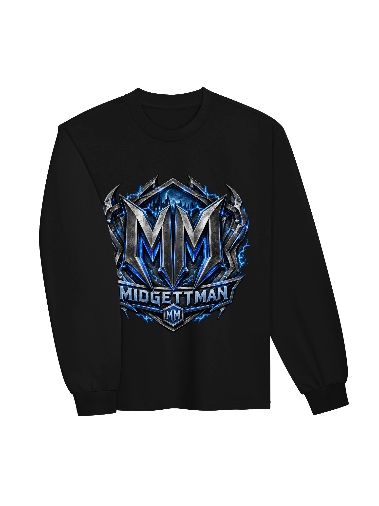 Midgettman Gothic Lightning Emblem Long Sleeve product image (8)