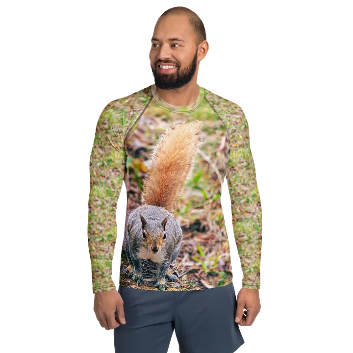 Blonde Tail Squirrel Rash Guard product image (1)