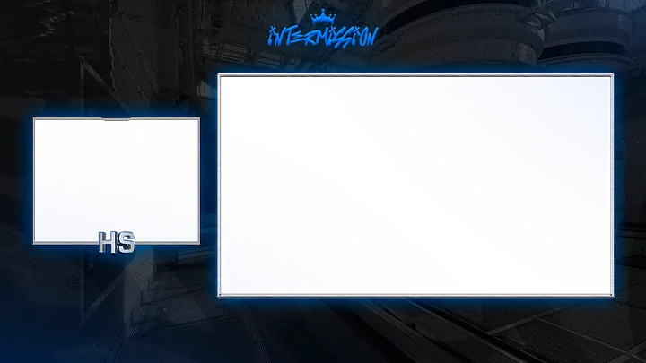 Metallic Webcam Overlay with logotype product image (2)