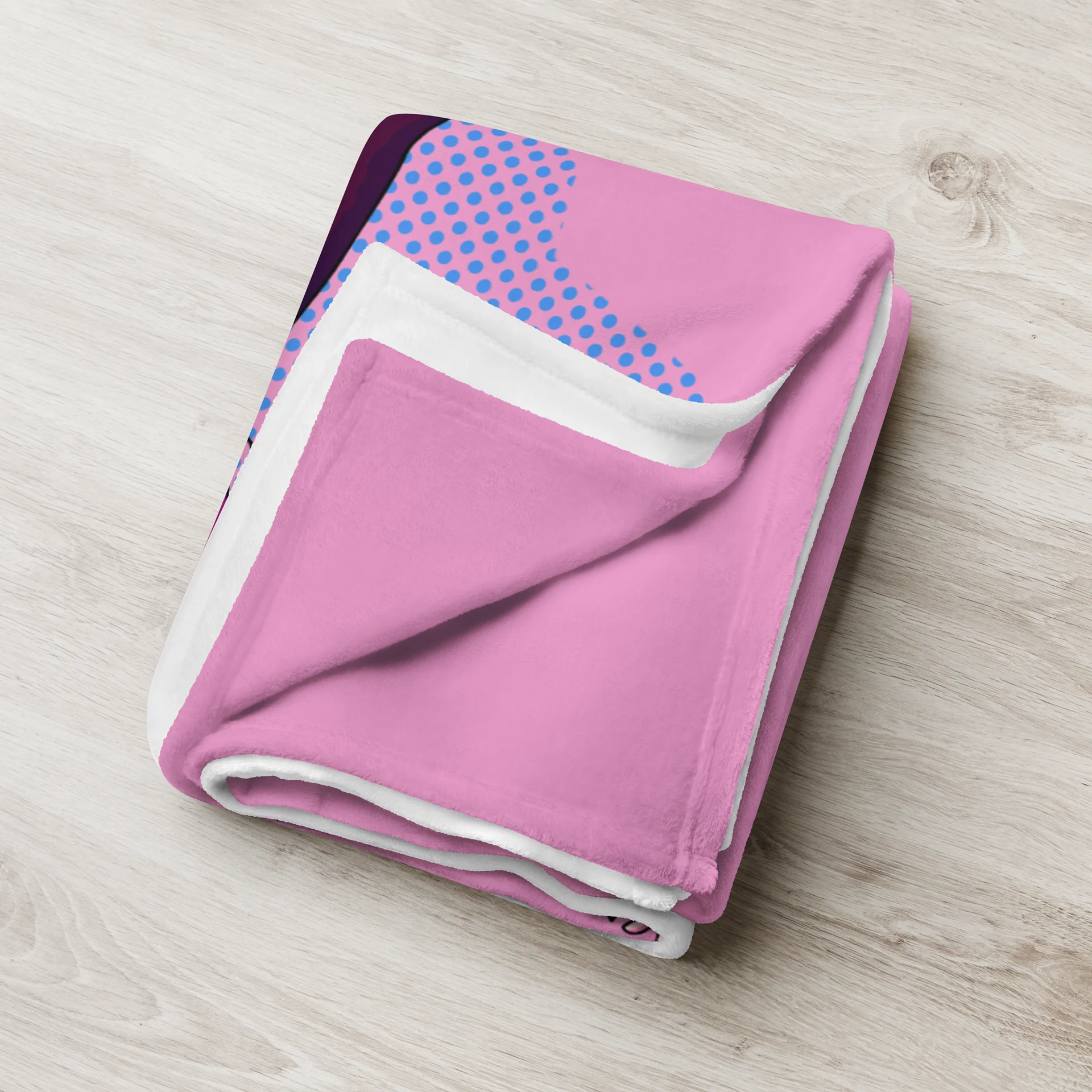Punky Catcubus Throw Blanket product image (3)