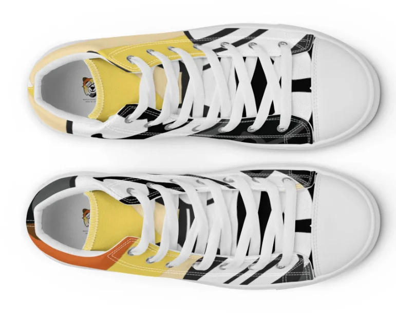 Bear Necessities Men’s high top canvas shoes product image (5)