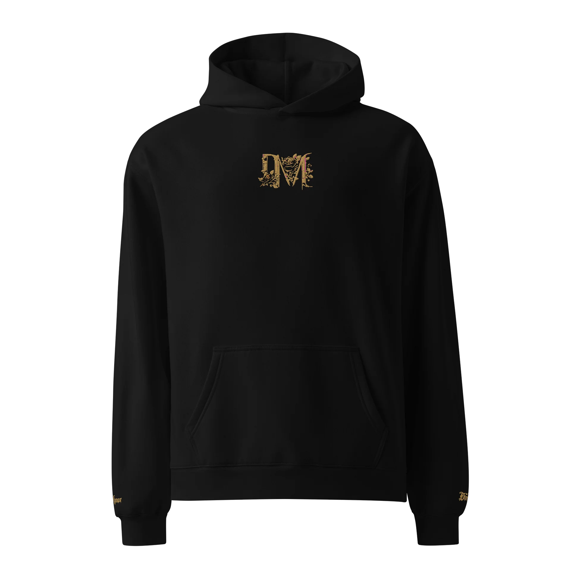 THE DIRE MANOR® — THE GILDED MARK HEAVYWEIGHT HOODIE product image (1)