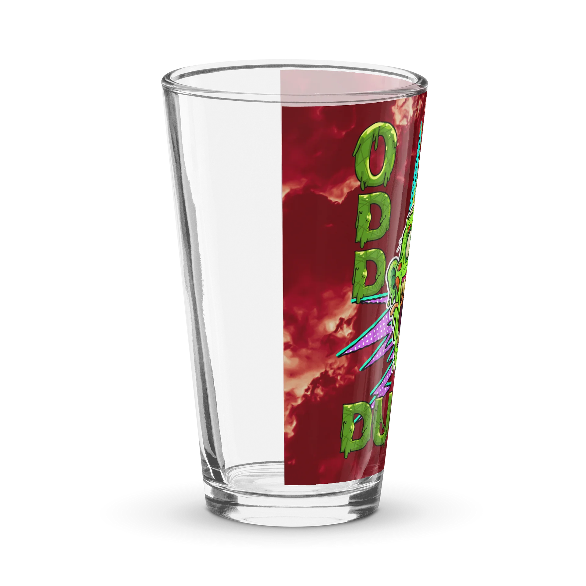 Odd Duck Merch Zombie Pint Glass product image (3)