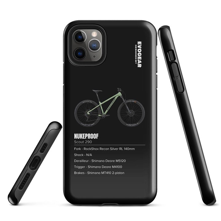 Black Nukeproof Scout 290 iPhone Case product image (5)