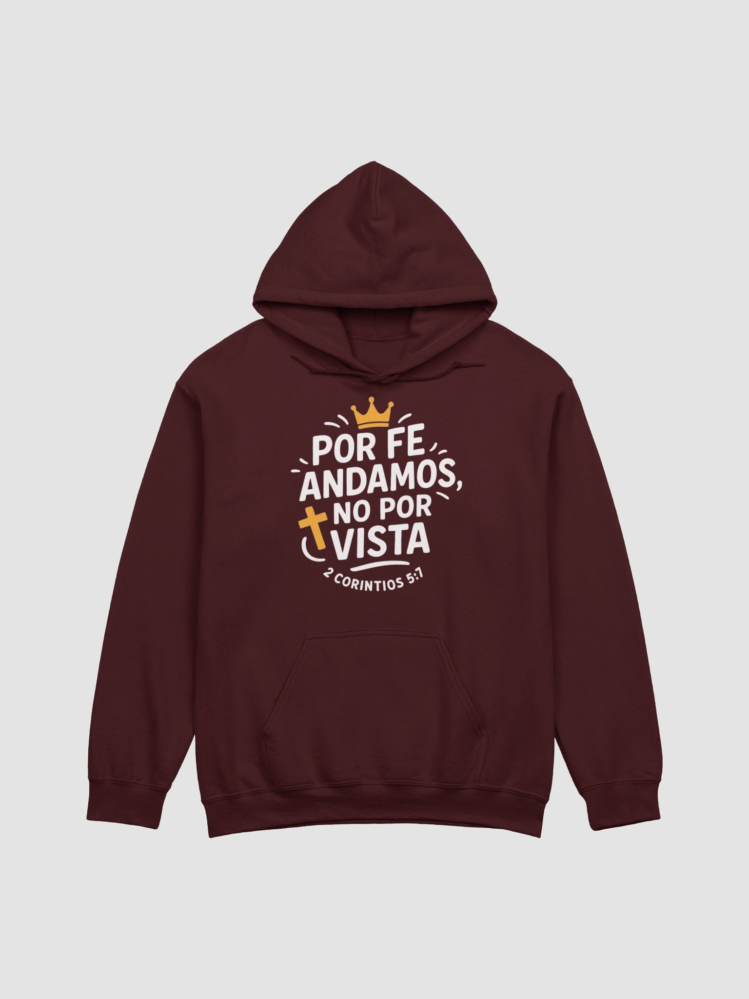 Sudadera Unisex Con Capucha | Por fe andamos no por vista product image (13)