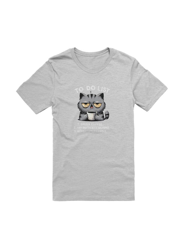 Grumpy Cat's Daily Agenda T-Shirt product image (1)