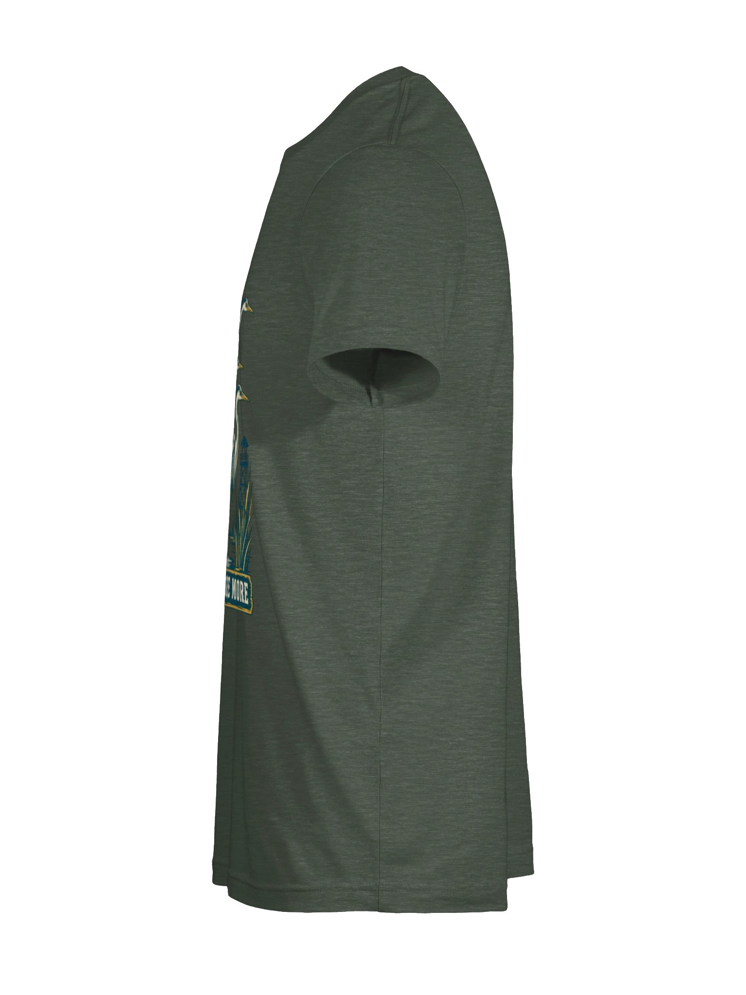 Wetland Lookout Heron Birding T-Shirt product image (25)